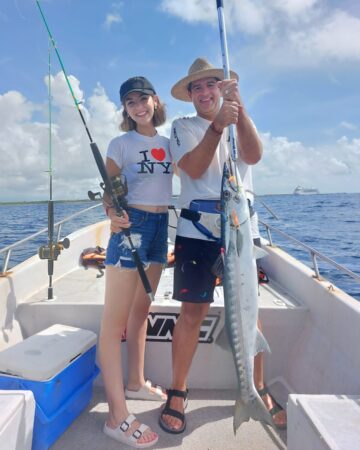 Costa Maya Fishing Charter. Hook and Cook