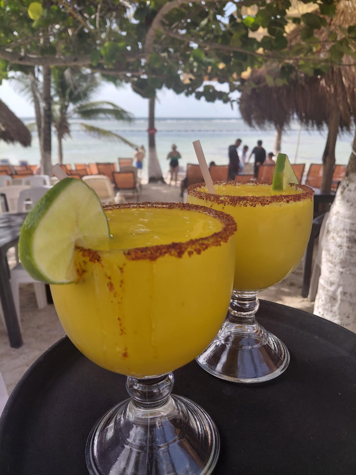 Fresh Margarita at Barba Negra