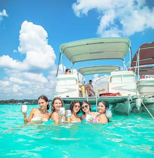 Bacalar Seven Color Lagoon Pontoon